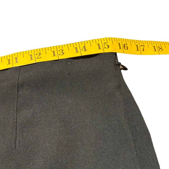 Who What Wear Black Ruffle Slacks Size 4 - Picture 7 of 8